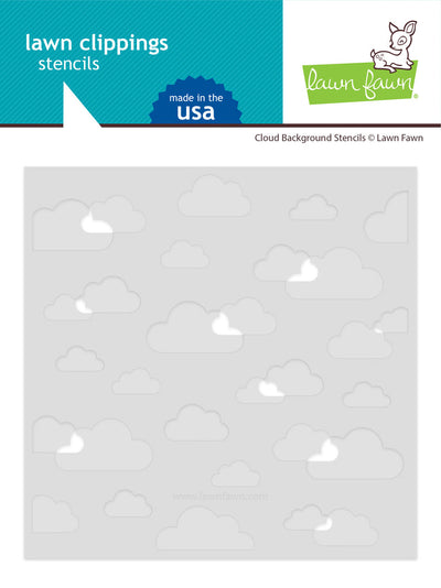 Cloud Background Stencils-Lawn Fawn
