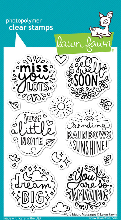 More Magic Messages-Stamps- Lawn Fawn