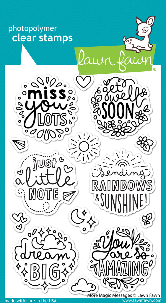 More Magic Messages-Stamps- Lawn Fawn