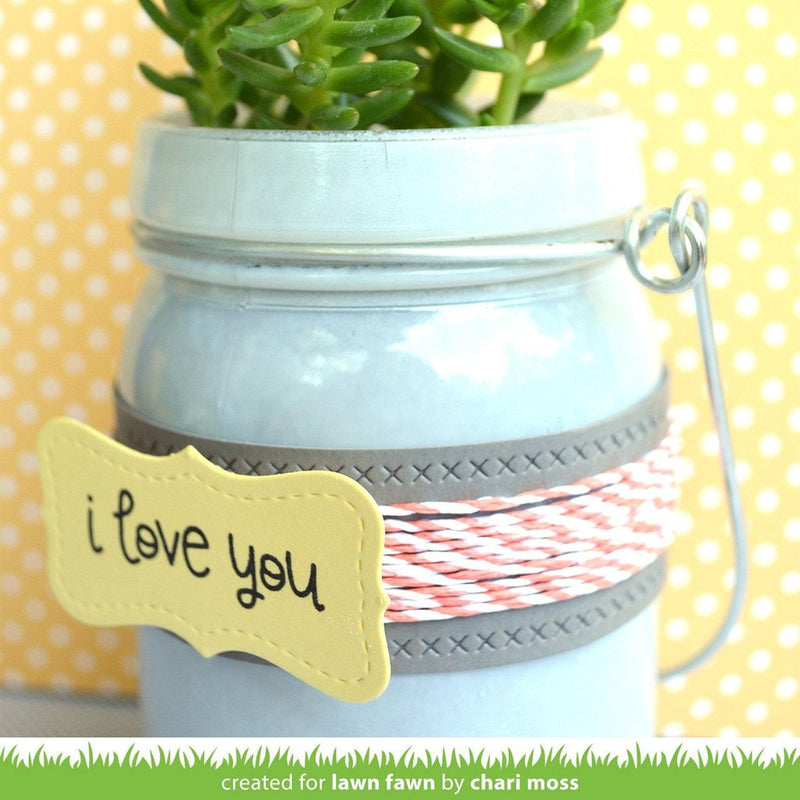 Stitched Borders Lawn Cuts Dies - Lawn Fawn