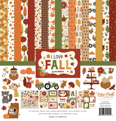 I Love Fall Collection Kit - Echo Park