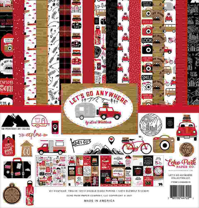 Let's Go Anywhere Collection Kit - Echo Park - Clearance