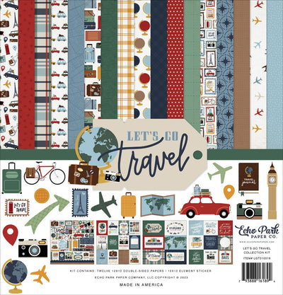 Collection Kit - Let's Go Travel Collection - Echo Park