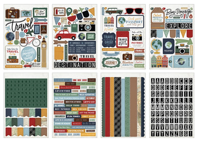 Sticker Book - Let's Go Travel Collection - Echo Park