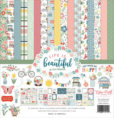 Collection Kit, 12x12 - Lori Whitlock - Life Is Beautiful - Echo Park