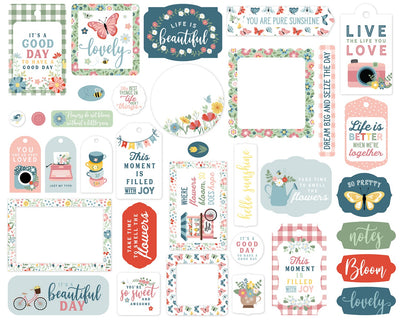 Frames And Tags Ephemera - Lori Whitlock - Life Is Beautiful - Echo Park