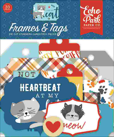I Love My Cat Frames & Tags - Echo Park