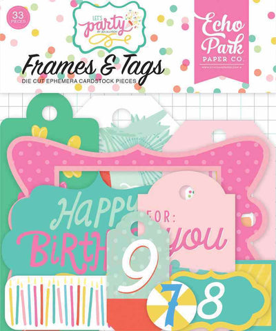 Let's Party Frames & Tags