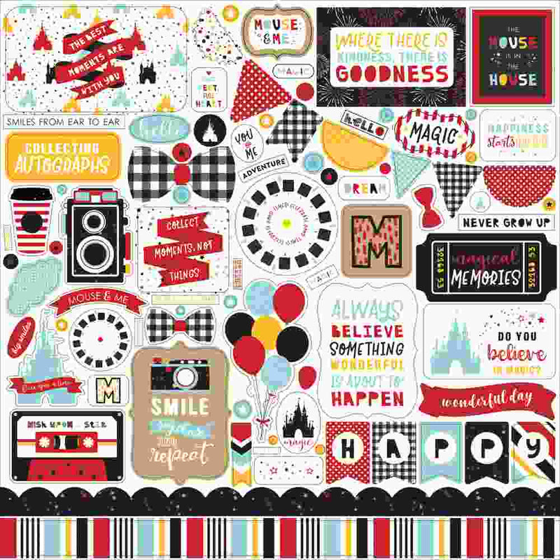 Magical Adventure 2 Element Stickers - Echo Park