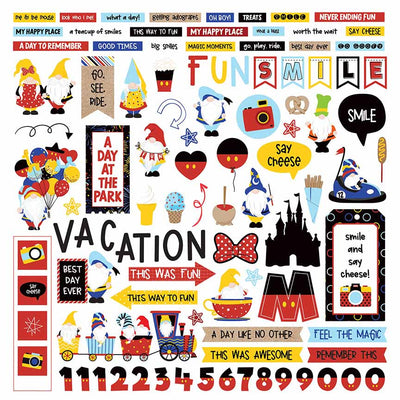 Tulla & Norbert's Magical Vacation Element Stickers - PhotoPlay