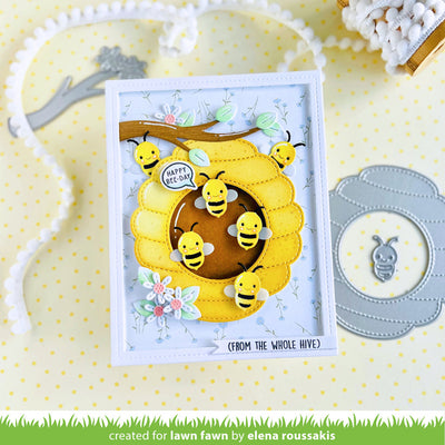 Magic Iris Beehive Add-On Dies-Lawn Fawn