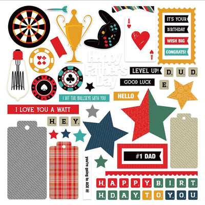 You're the Man Card Kit Stickers - Becky Moore - PhotoPlay