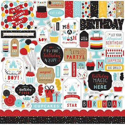 Magical Birthday Boy Element Stickers - Echo Park