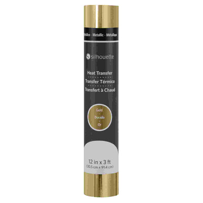 Gold Metallic heat transfer material