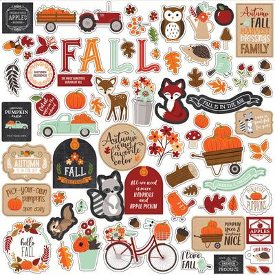 My Favorite Fall Element Stickers - Echo Park