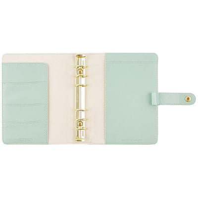 Carpe Diem Mint vintage flower planner inside
