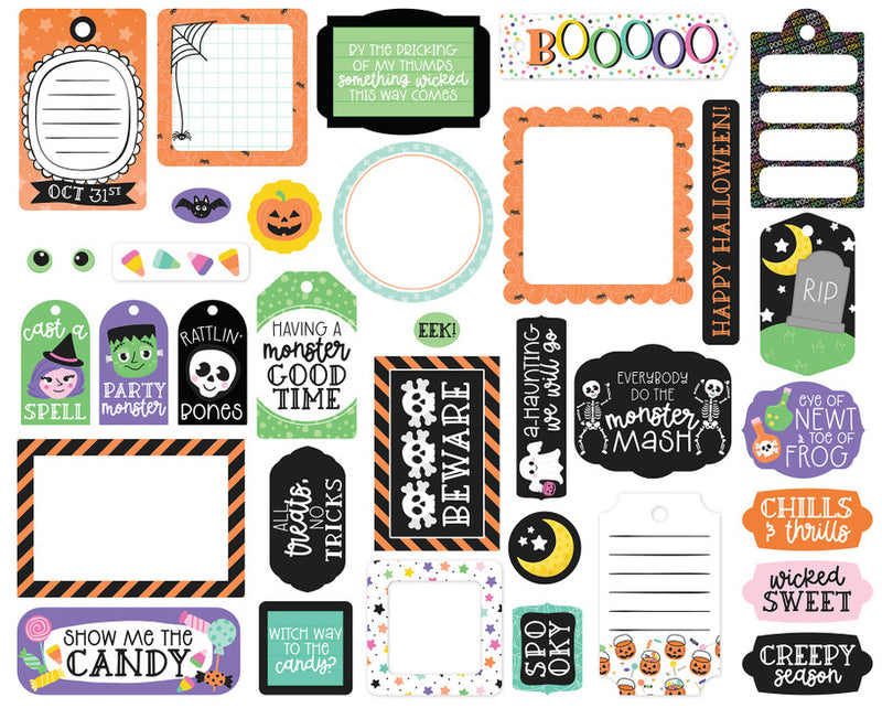 Monster Mash Frames & Tags - Echo Park