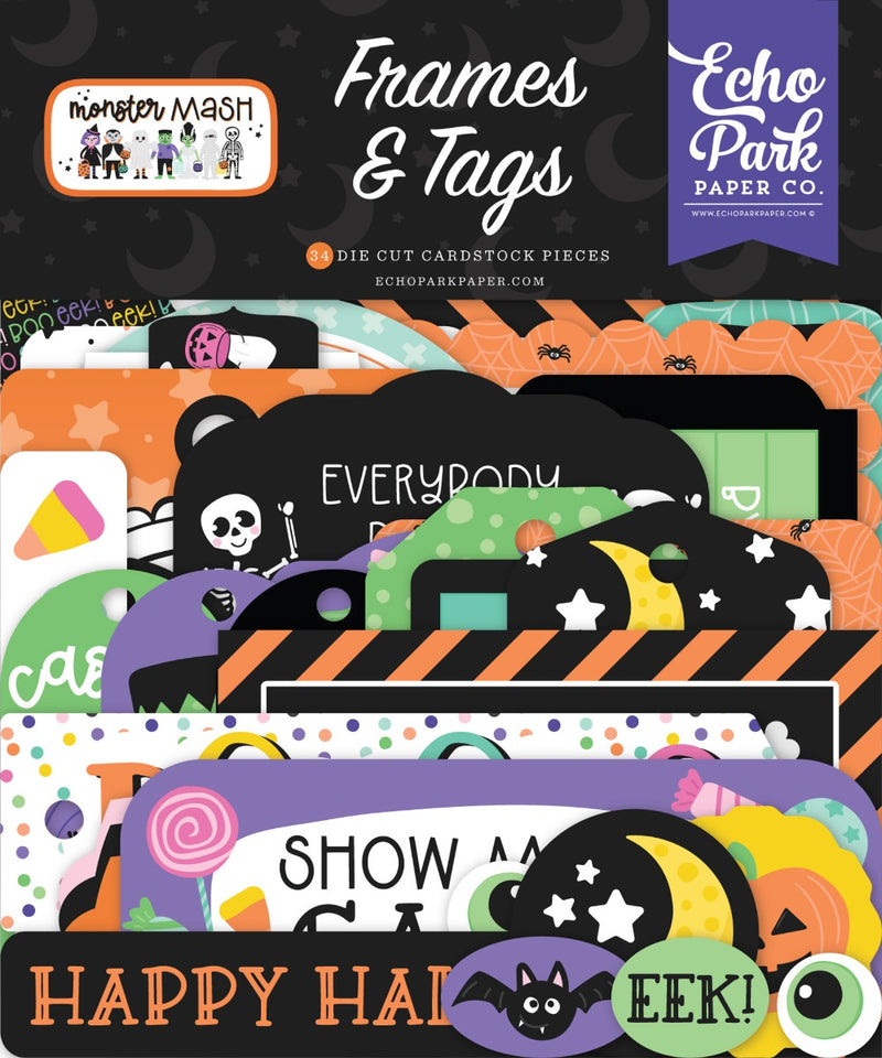 Monster Mash Frames & Tags - Echo Park