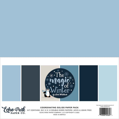 The Magic Of Winter Solids Kit - Lori Whitlock - Echo Park