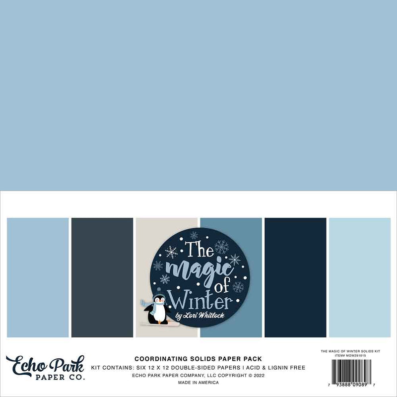 The Magic Of Winter Solids Kit - Lori Whitlock - Echo Park