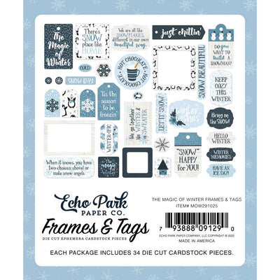 The Magic Of Winter Frames & Tags - Lori Whitlock - Echo Park