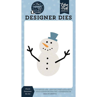 Classic Snowman Die Set - The Magic Of Winter - Lori Whitlock - Echo Park