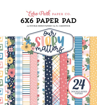 Paper Pad, 6x6 - Our Story Matters - Echo Park