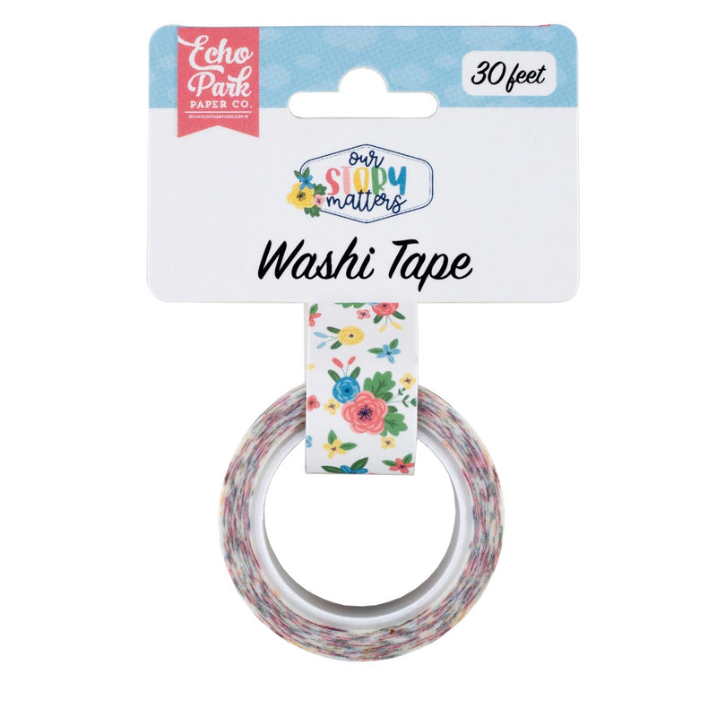 Life in Bloom Washi Tape - Our Story Matters - Echo Park