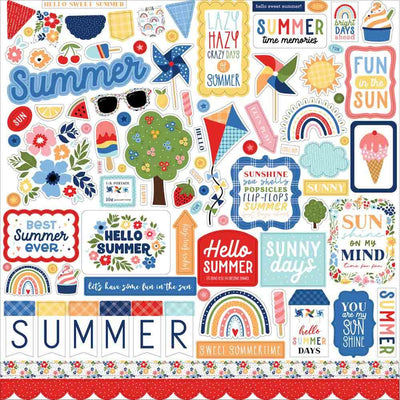 My Favorite Summer Element Stickers - Echo Park