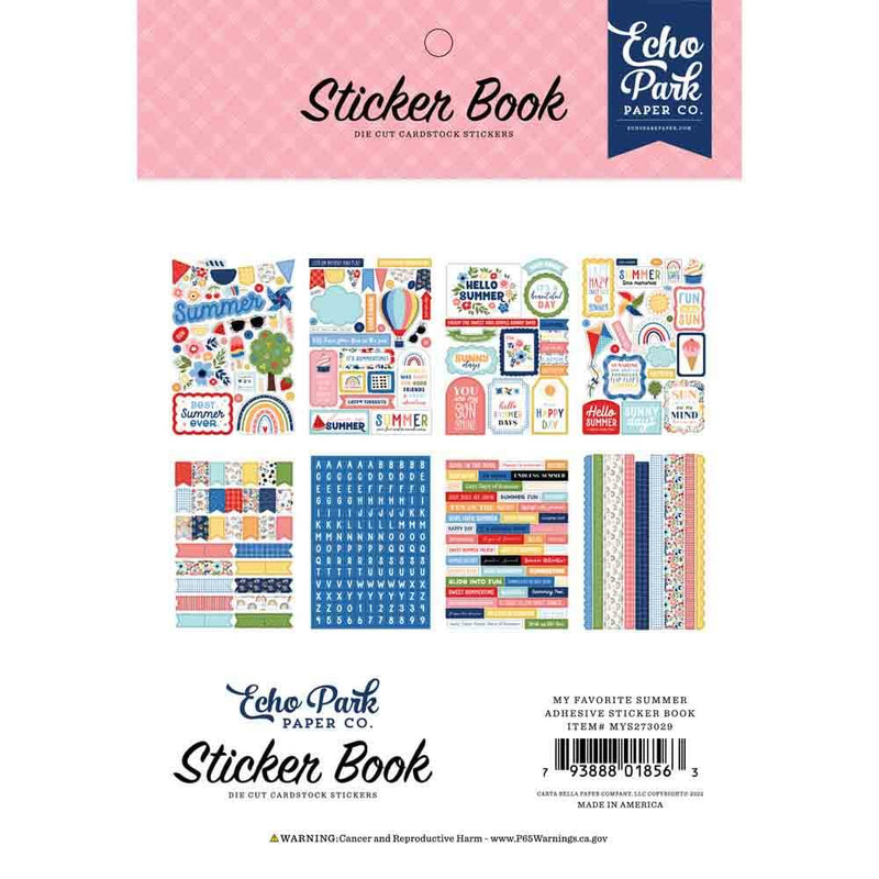 My Favorite Summer Sticker Book - Echo Park