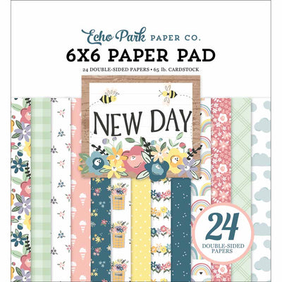 New Day 6" x 6" Paper Pad - Echo Park