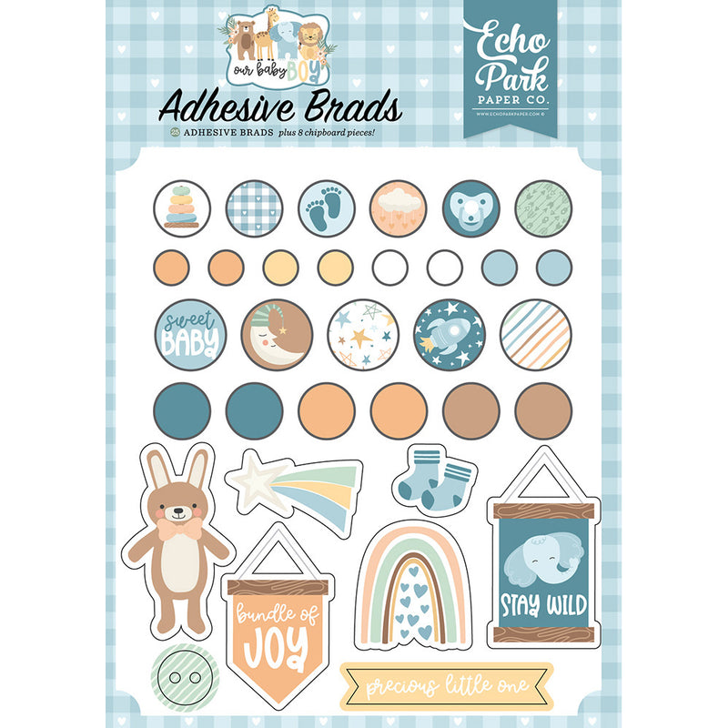 Stickers - Our Baby Boy Collection - Echo Park