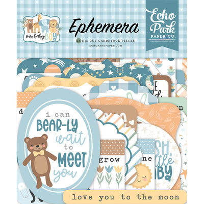 Ephemera - Our Baby Boy Collection - Echo Park