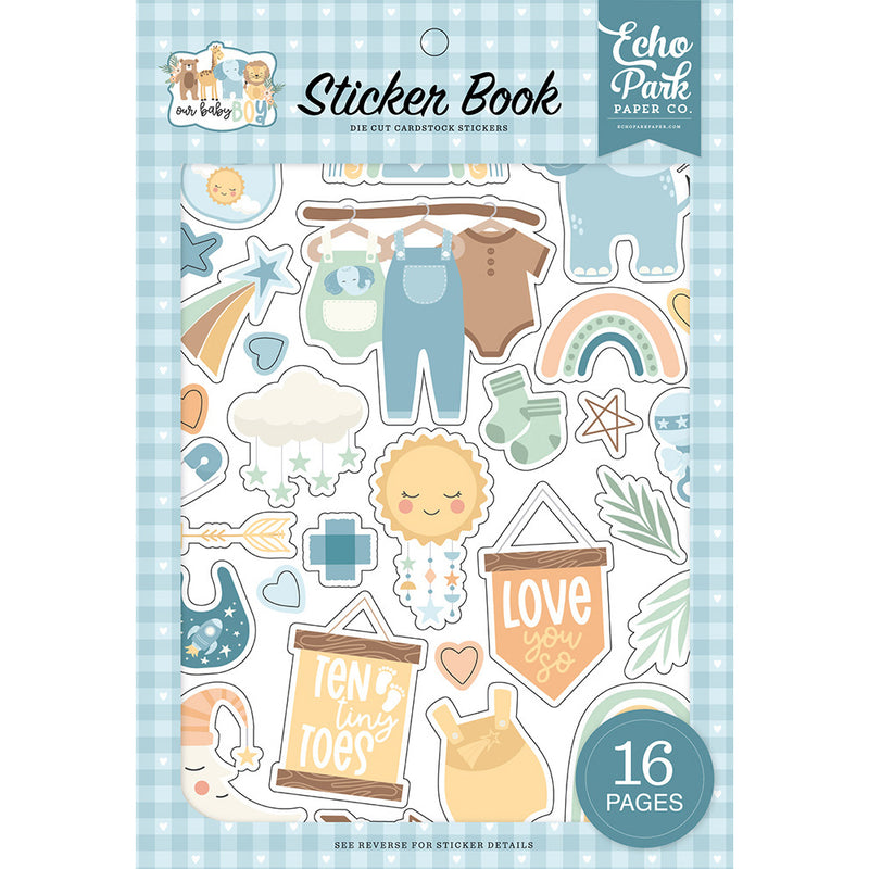 Sticker Book - Our Baby Boy Collection - Echo Park