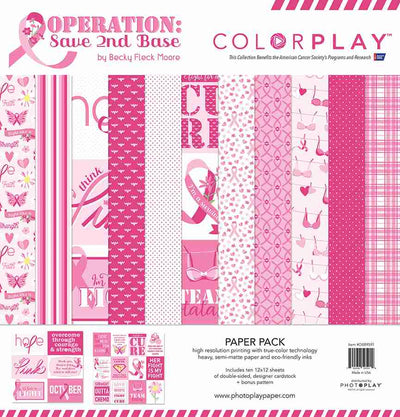 Operation Save 2nd Base Paper Pack - Becky Fleck Moore - PhotoPlay