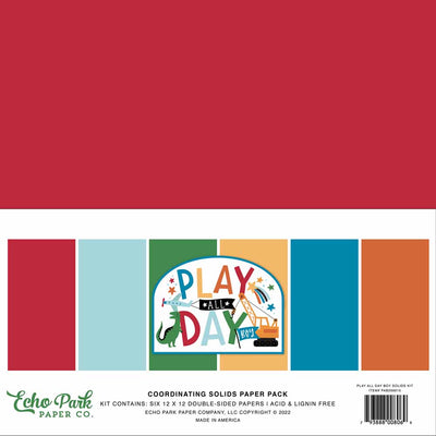 Play All Day Boy Solids Kit - Echo Park