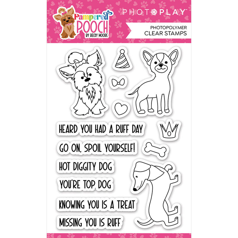 Stamps -Pampered Pooch Collection-  Photoplay