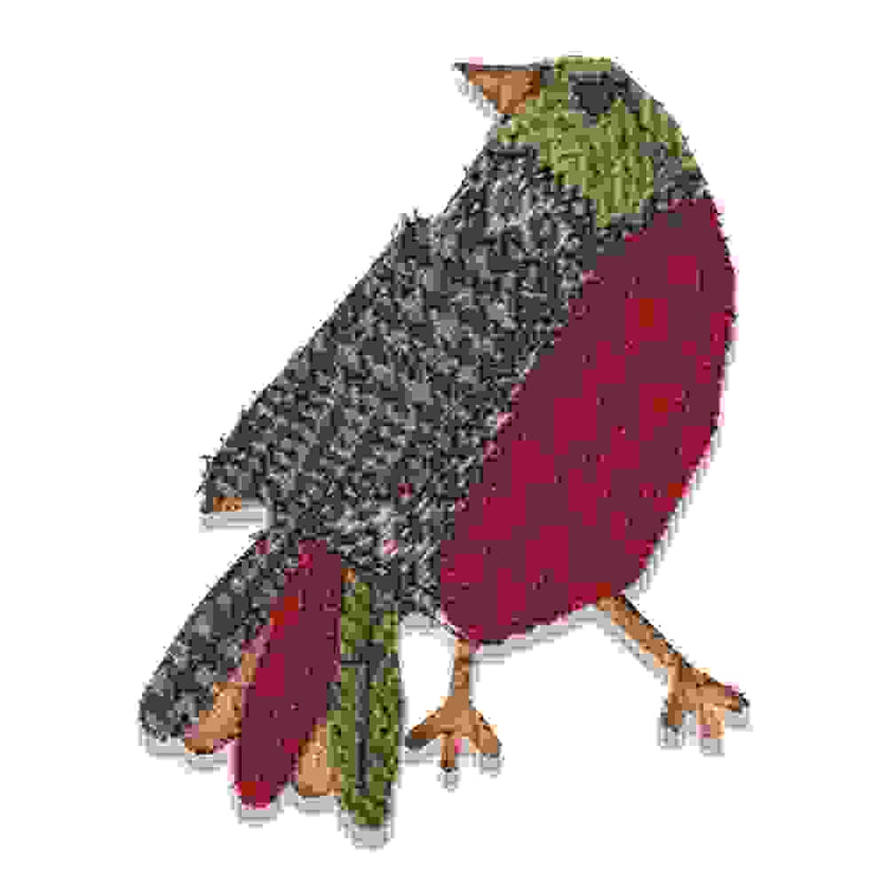Patchwork Bird Bigz Die - Tim Holtz - Sizzix - Clearance
