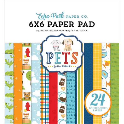 Pets 6" x 6" Paper Pad - Lori Whitlock - Echo Park