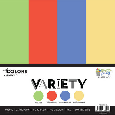 Bunnies and Blooms Solids 12" x 12" Cardstock Kit - My Colors - PhotoPlay