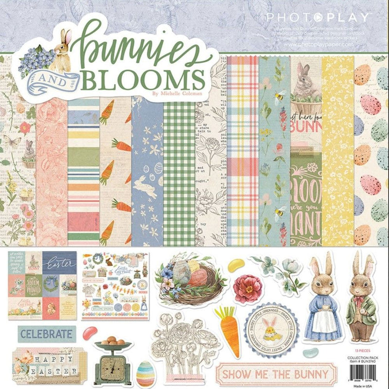 Bunnies and Blooms Collection Pack -  Michelle Coleman - Photo Play