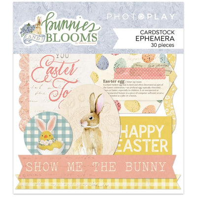 Bunnies and Blooms Ephemera- Michelle Coleman - Photo Play