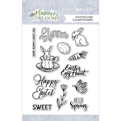 Bunnies and Blooms Stamps - Michelle Coleman - Photo Play