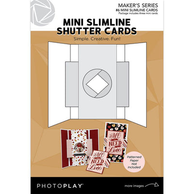 #6 Mini Slim Shutter Cards - Maker's Series - PhotoPlay