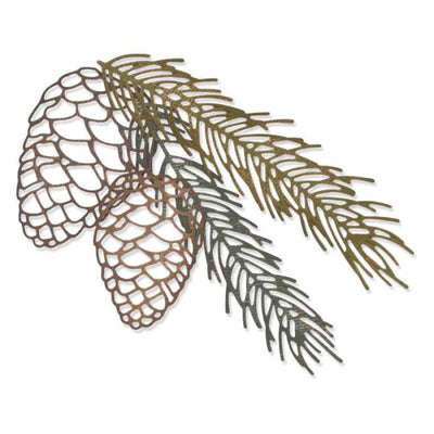 Pine Branch Thinlits Dies - Tim Holtz - Sizzix