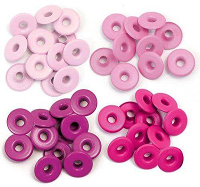 We R Memory Keepers Wide Eyelets - Pink