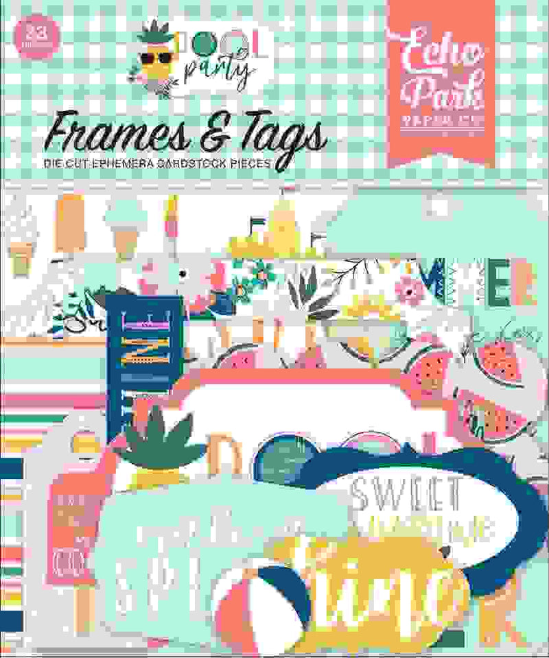 Pool Party Frames & Tags - Echo Park*