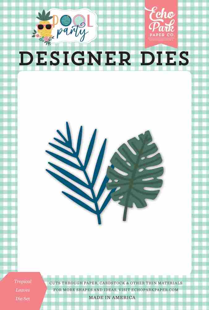 Tropical Leaves Dies - Pool Party - Echo Park - Clearance