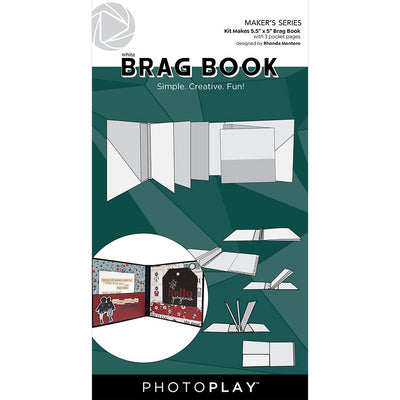 Brag Book (White) - PhotoPlay