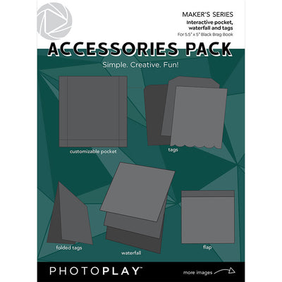 Brag Book Accessory Pack (Black) - PhotoPlay